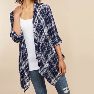 Motherhood 2-In-1 Button Closure Nursing Cardigan
